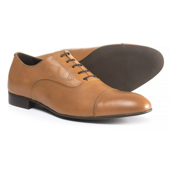 New A. Testoni Made in Italy Diffusion Cap-Toe Oxford Shoes - Leather Size 9 main image 4